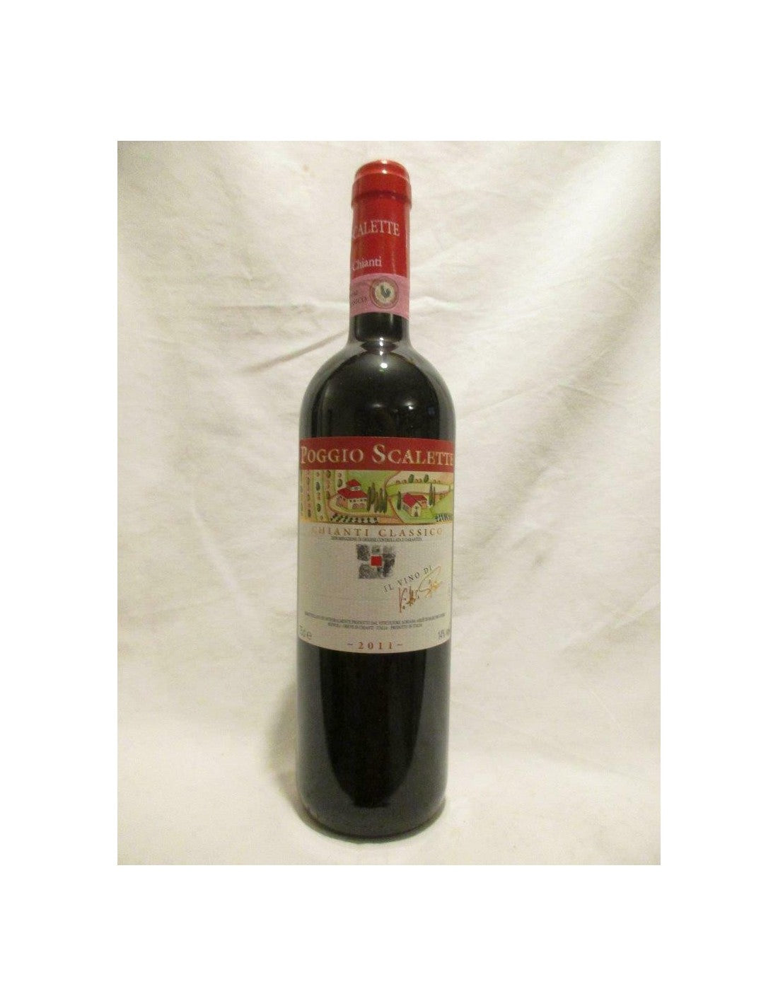 2011 - chianti classico - podere poggio scalette - rouge - toscane italie - Just Wines 