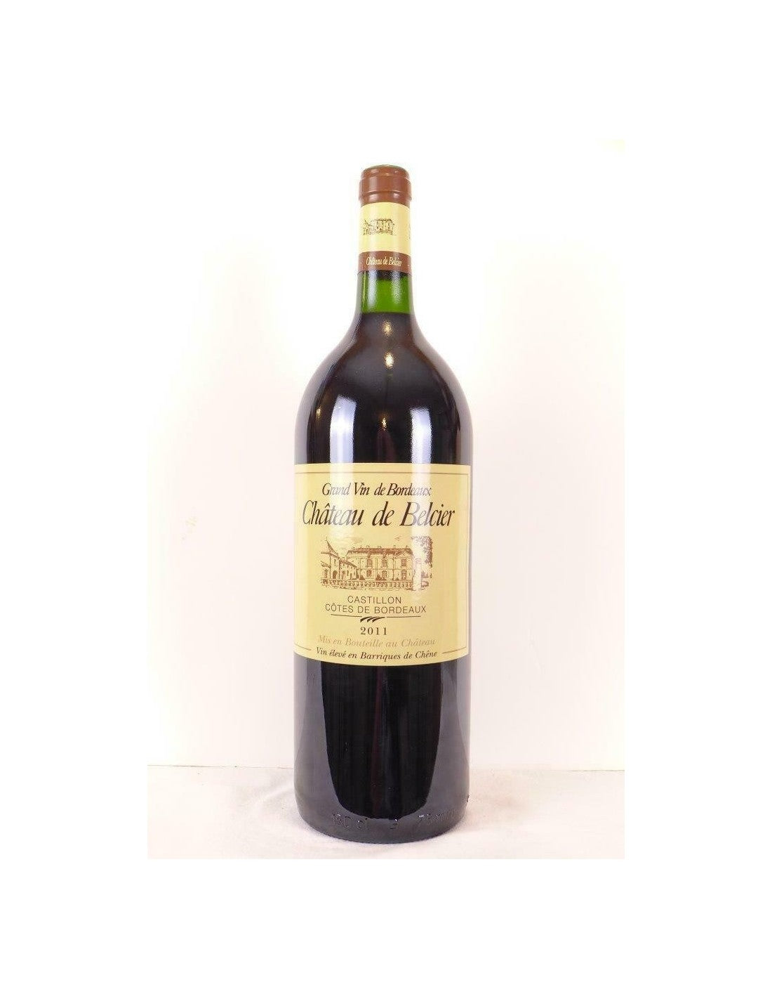 2011 - côtes de castillon - château de belcier élevé en barriques magnum 150 cl - rouge - bordeaux - Just Wines 