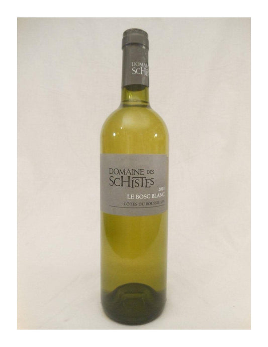 2011 - côtes du roussillon - domaine des schistes le bosc blanc - blanc - roussillon - Just Wines 