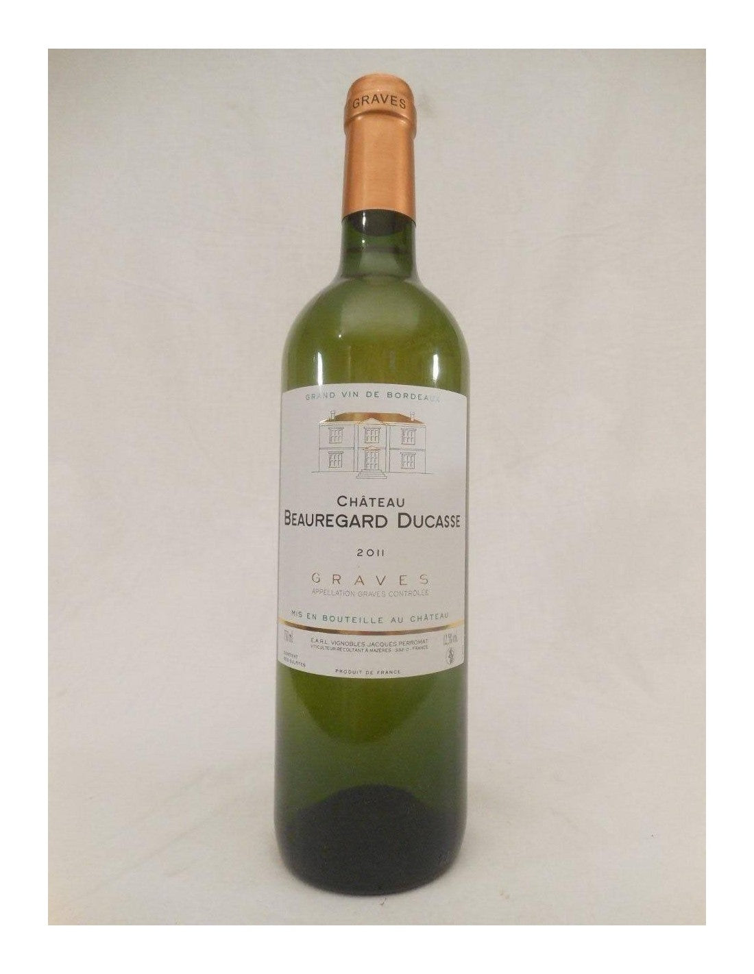 2011 - graves - château beauregard-ducasse - blanc - bordeaux - Just Wines 