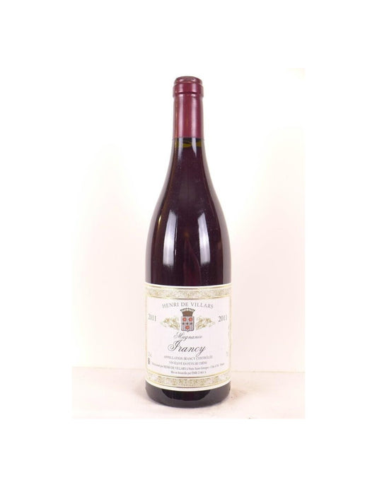 2011 - irancy - henri de villars magnance - rouge - bourgogne - Just Wines 