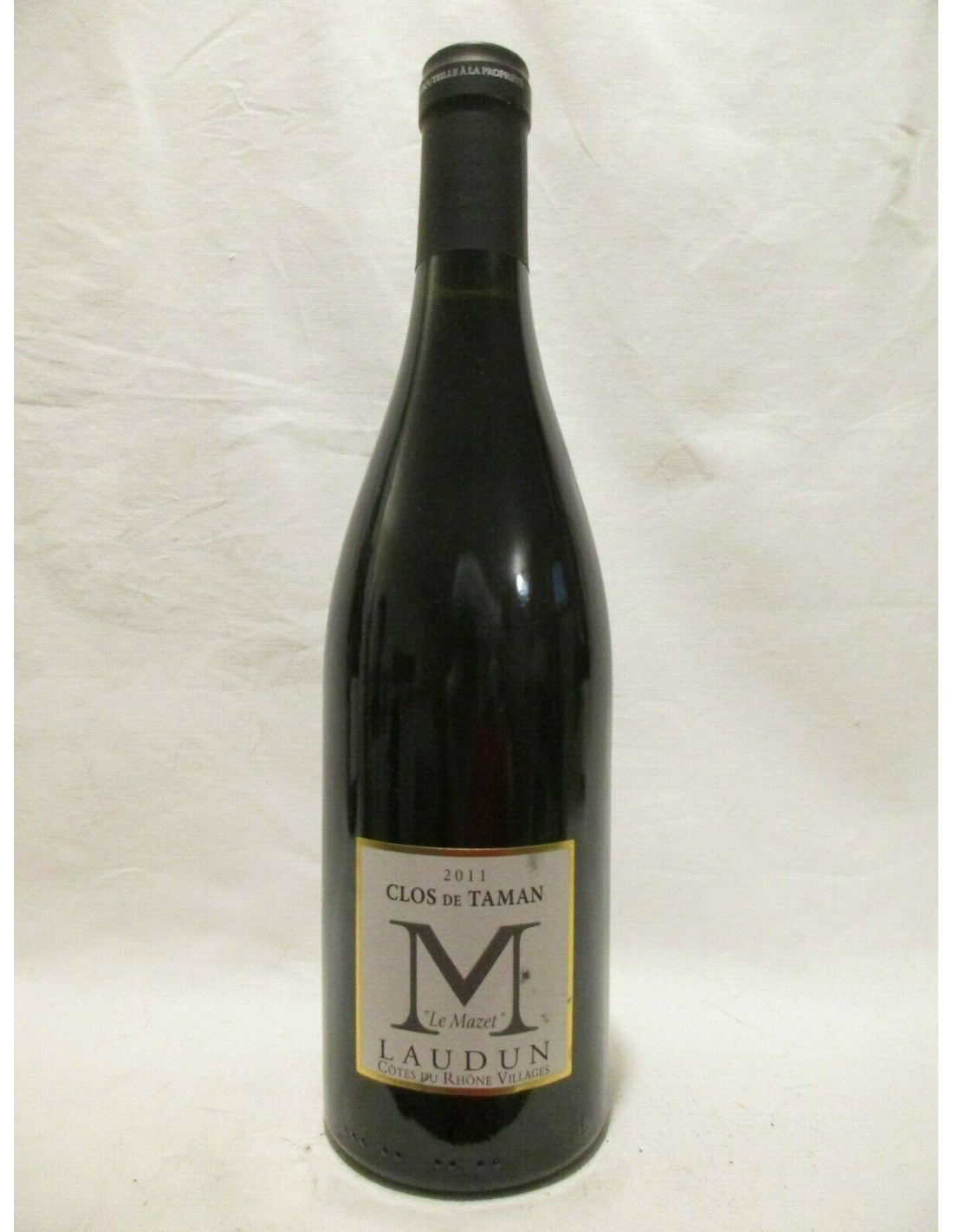 2011 - laudun - clos de taman le mazet - rouge - rhône - Just Wines 