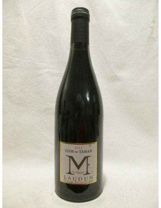 2011 - laudun - clos de taman le mazet - rouge - rhône - Just Wines 