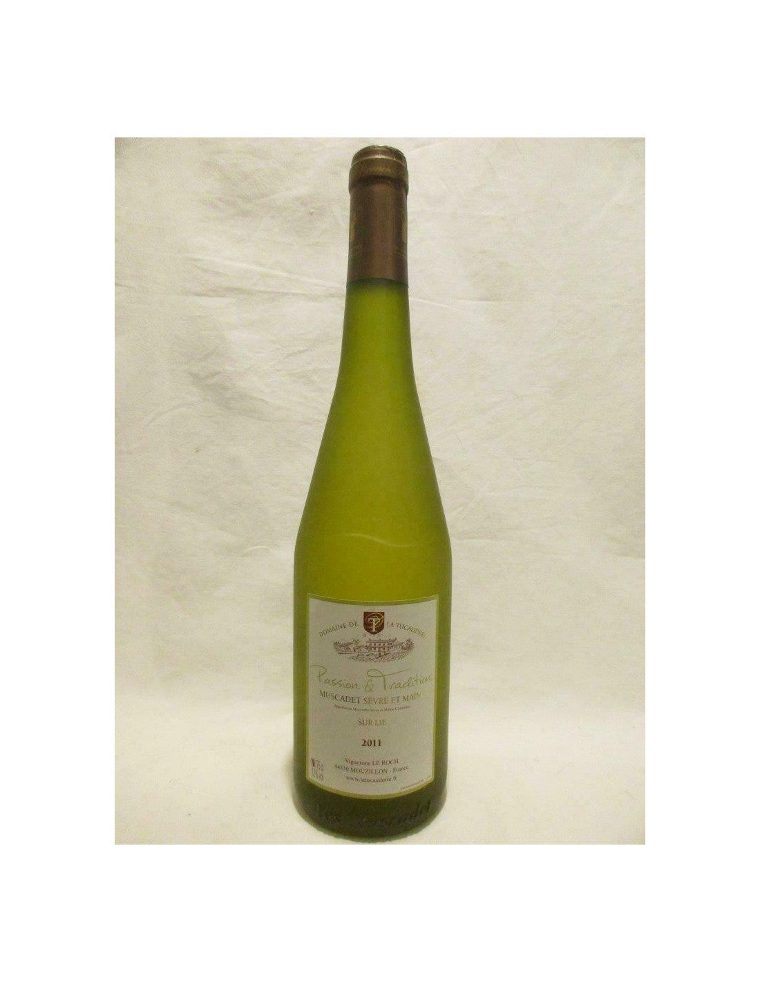 2011 - muscadet - domaine de la tucauderie passion et tradition - blanc - loire - nantais - Just Wines 