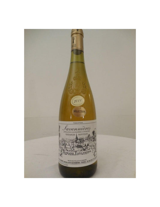 2011 - savennières - domaine taillandier sélection - blanc - loire - anjou france - Just Wines 