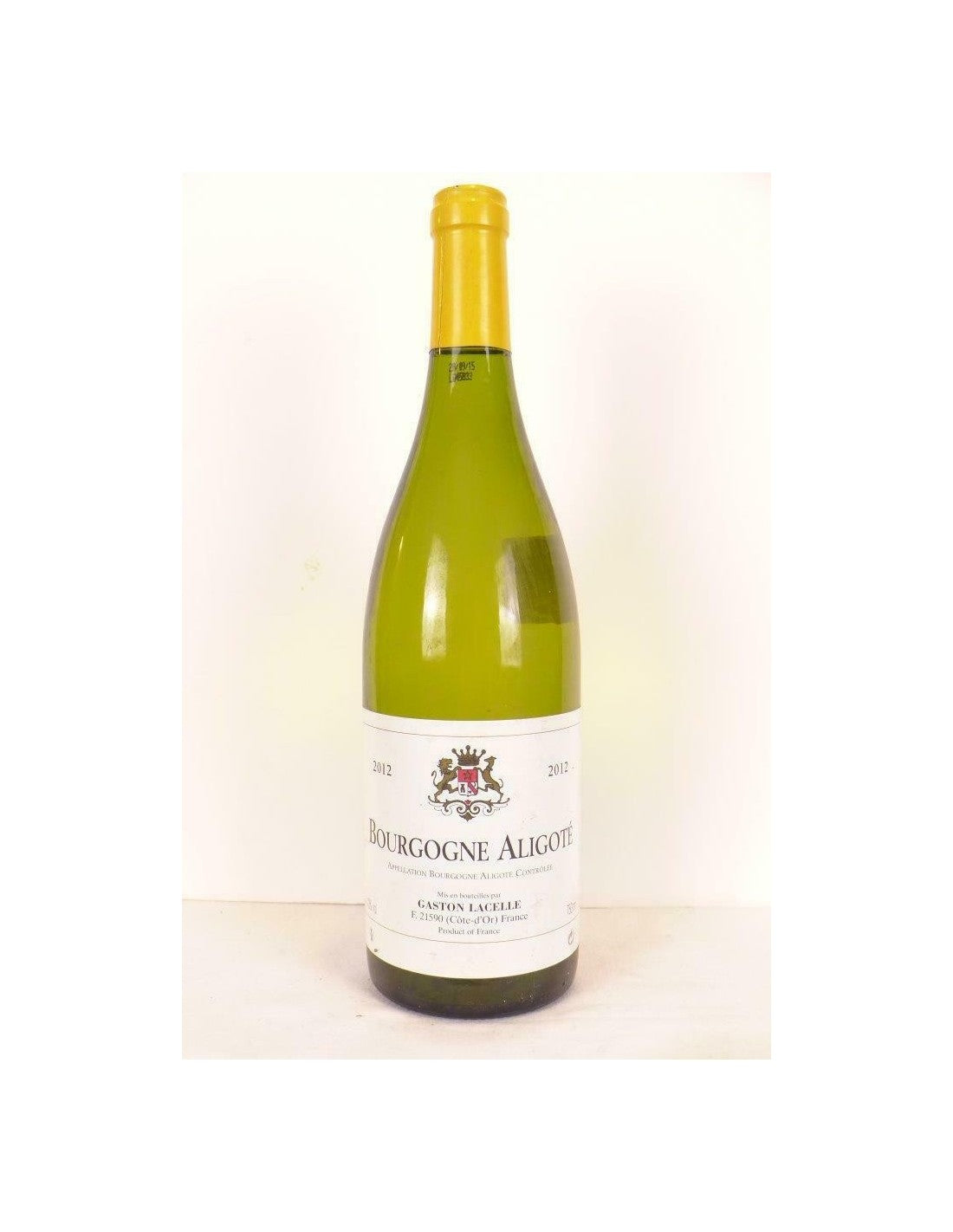 2012 - aligoté - gaston lacelle - blanc - bourgogne - Just Wines 