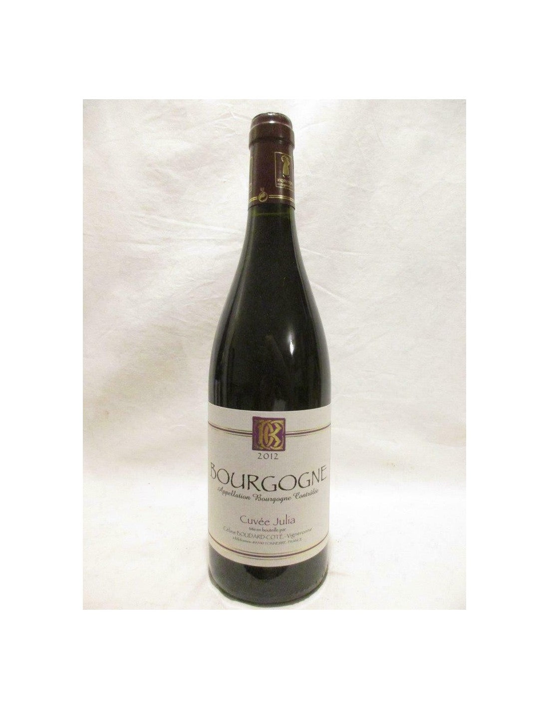 2012 - bourgogne - domaine céline cote julia - rouge - bourgogne - Just Wines 