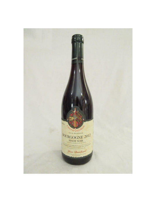 2012 - bourgogne - jean bouchard tastevinage - rouge - bourgogne - Just Wines 