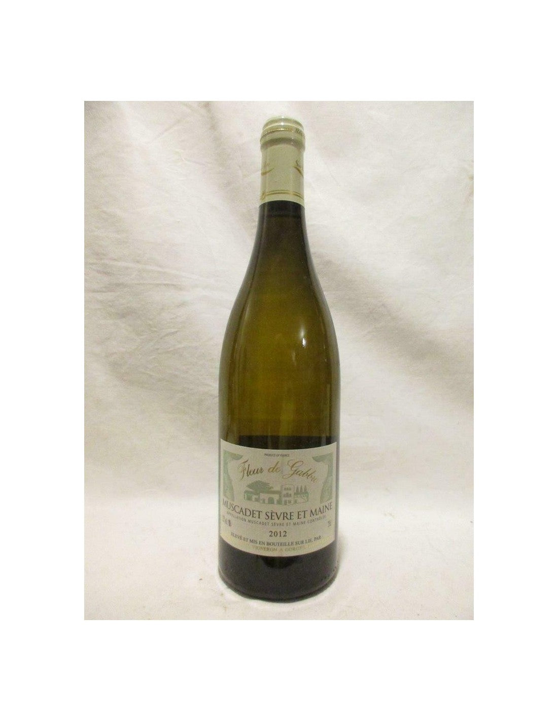 2012 - muscadet - damien rineau fleur de gabbro - blanc - loire - nantais - Just Wines 