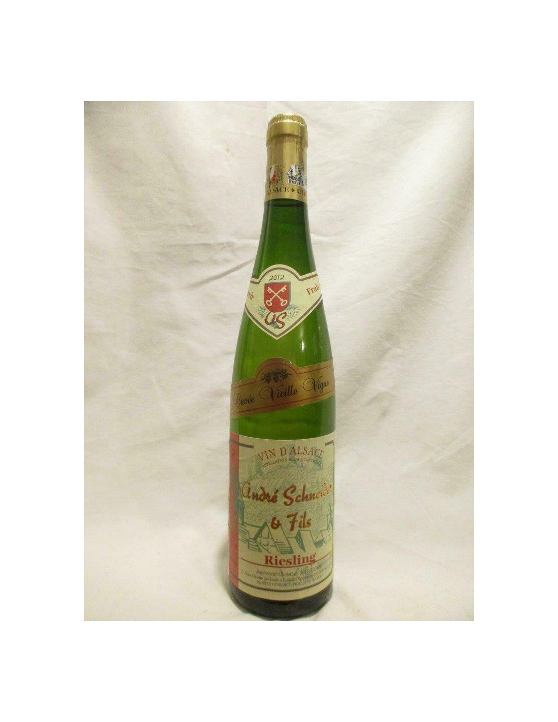 2012 - riesling - andré schneider et fils vieilles vignes - blanc - alsace - Just Wines 