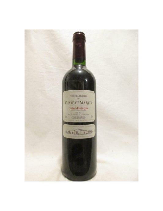 2012 - saint-estèphe - château martin cuvée la peseille - rouge - bordeaux - Just Wines 