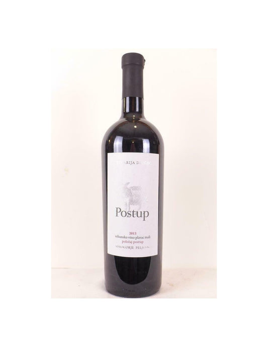 2013 - peljesac - vinarija dingac postup - rouge - dalmatie Croatie - Just Wines 