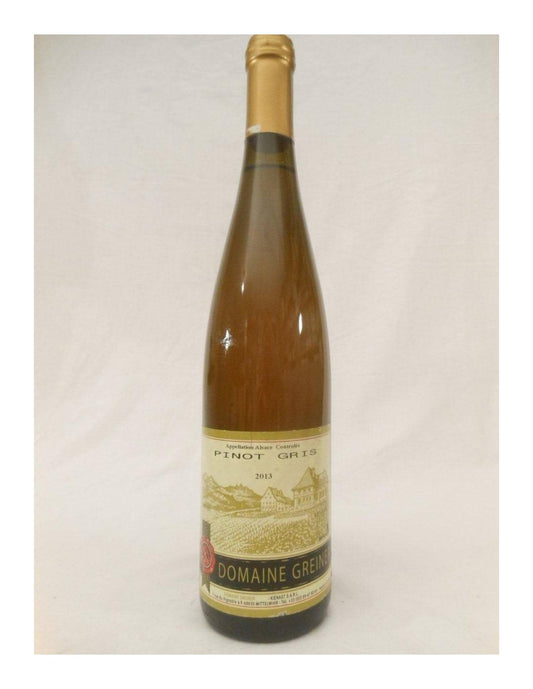 2013 - pinot gris - domaine grenier - blanc - alsace - Just Wines 