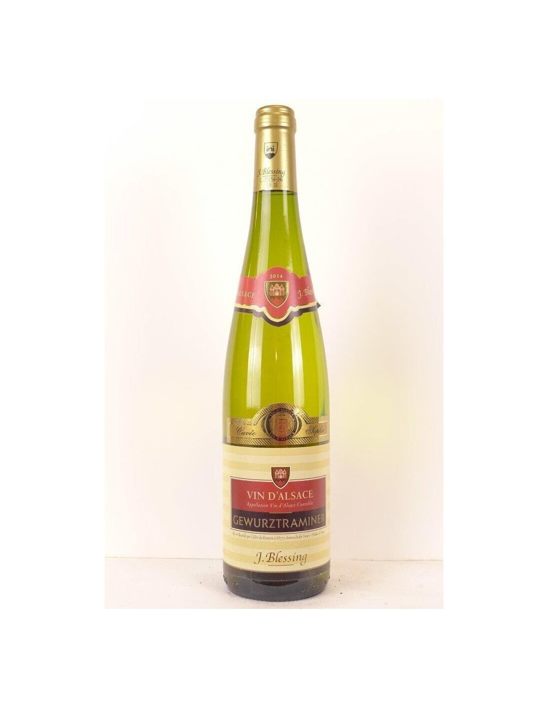 2014 - gewurztraminer - blessing cuvée sophie (une bouteille de vin) - blanc - alsace - Just Wines 