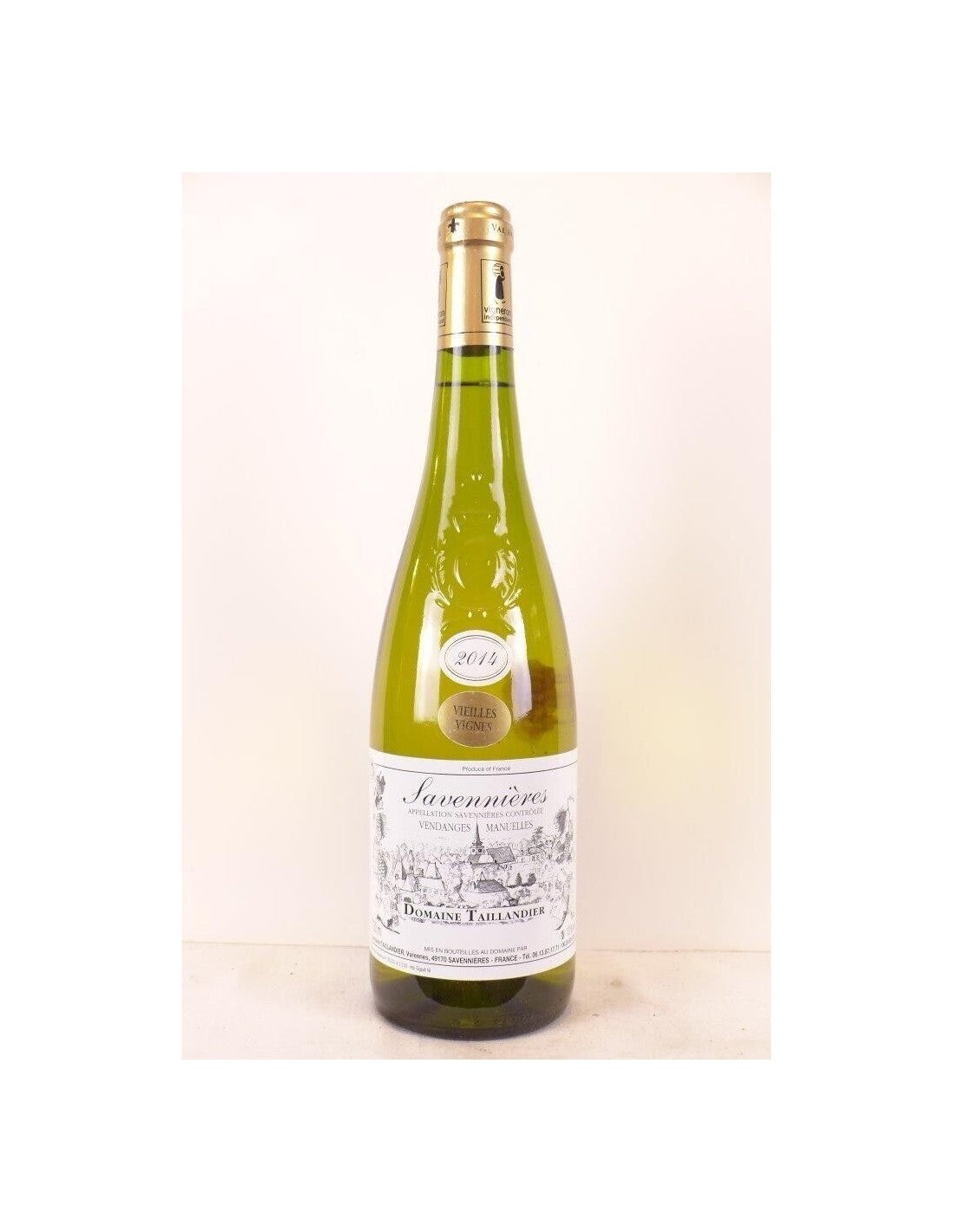 2014 - savennières - domaine taillandier vieilles vignes - blanc - loire - anjou - Just Wines 