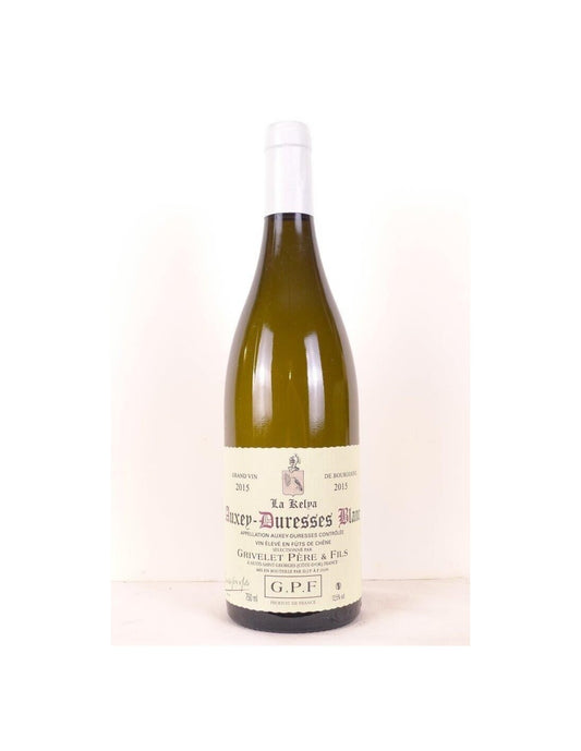 2015 - auxey-duresses - grivelet père et fils la kelya fût de chêne - blanc - bourgogne - Just Wines 