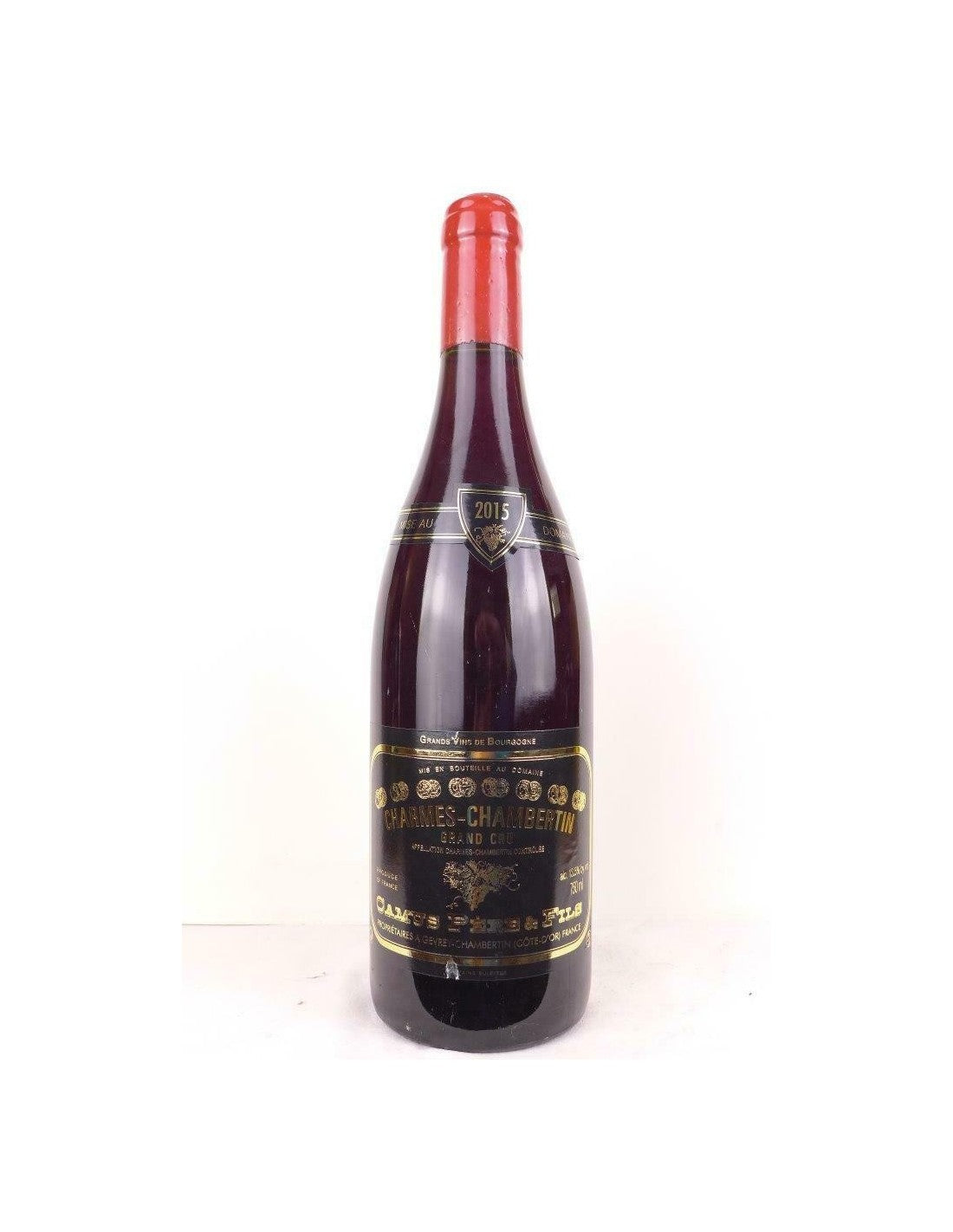 2015 - charmes-chambertin - camus père et fils grand cru - rouge - bourgogne - Just Wines 