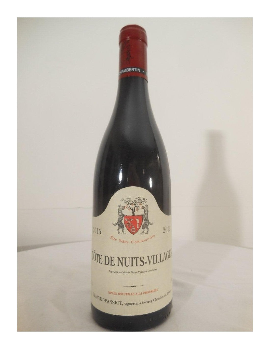 2015 - côte de nuits villages - géantet-pansiot - rouge - bourgogne france - Just Wines 