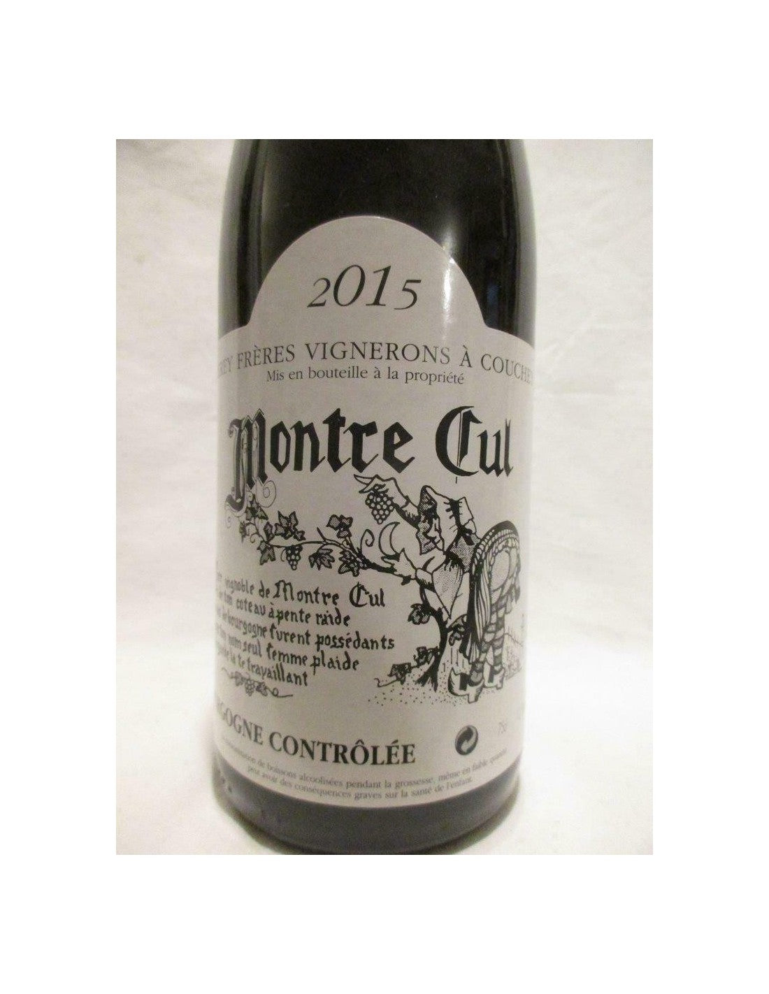 2015 - montrecul - domaine derey - rouge - bourgogne - Just Wines 