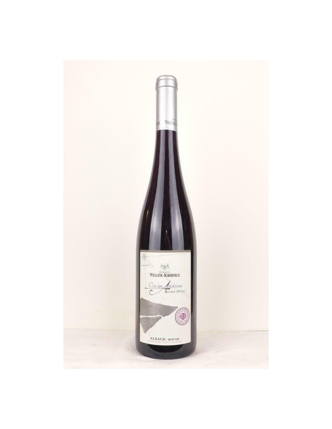 2015 - pinot noir - muller-koeberle clos des aubépines (1 bouteille 75 cl) - rouge - alsace - Just Wines 