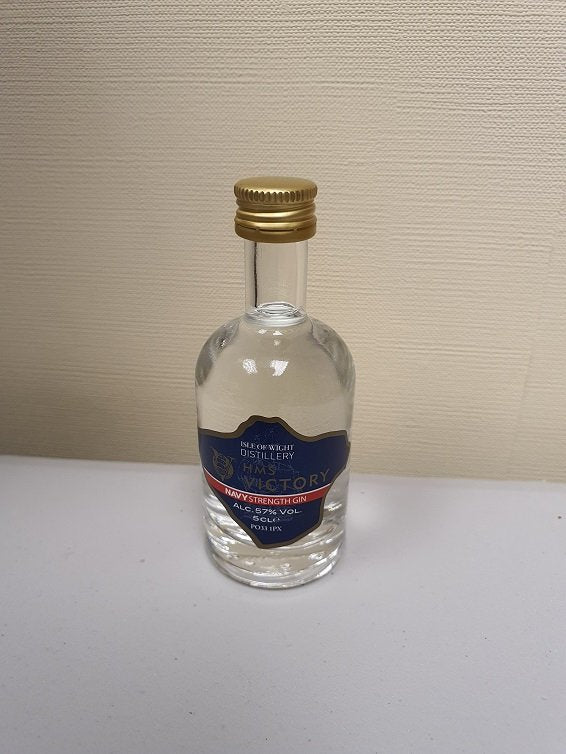 Isle of Wight HMS Victory Navy Strength Gin 57% 12x5cl - Just Wines 