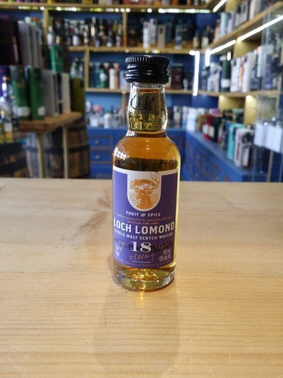 Loch Lomond 18 Year Old 46% (New Label) 12x5cl - Just Wines 