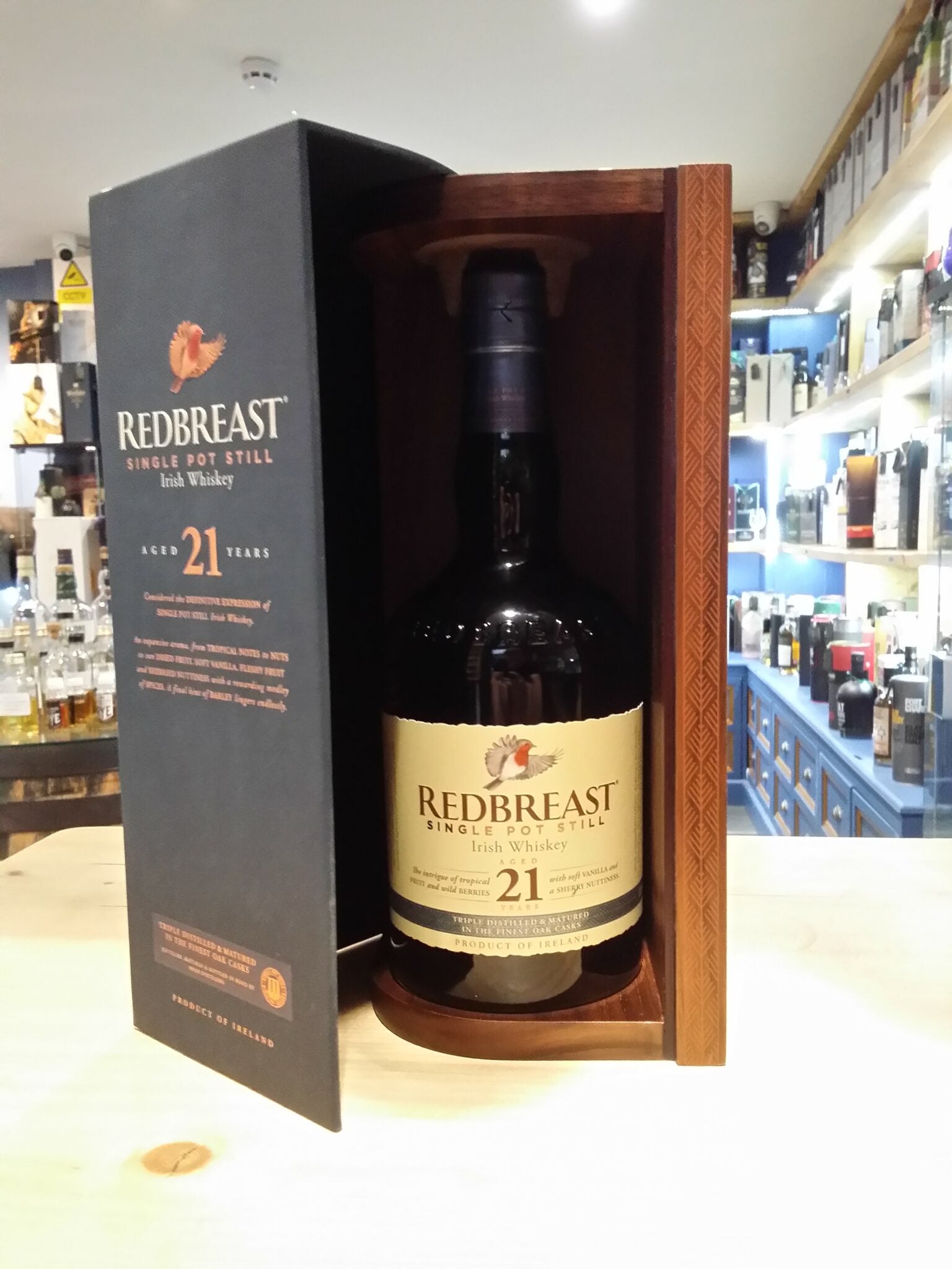 Redbreast 21 Year Old Single Pot Still Irish Whiskey 70cl 46% - Just Wines 