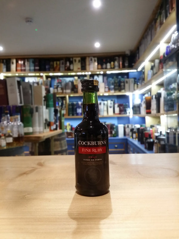 Cockburn's Fine Ruby Port 19% 12x5cl - Just Wines 