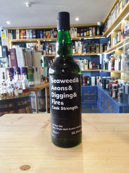 Seaweed & Aeons & Digging & Fire 10 Year Old Cask Strength Batch 4 58.3% 6x70cl - Just Wines