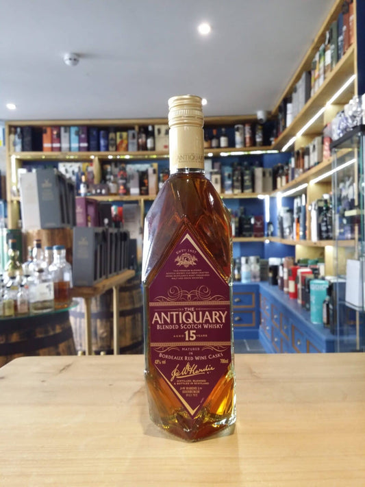 Antiquary blended scotch 15 year old 70cl 43% - Just Wines