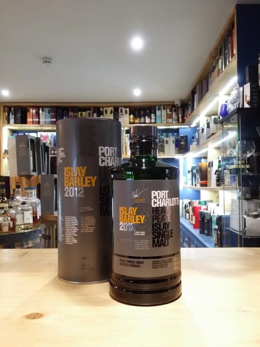 Port Charlotte Islay Barley 2012 Heavily Peated 6 Year Old 70cl 50% - Just Wines 