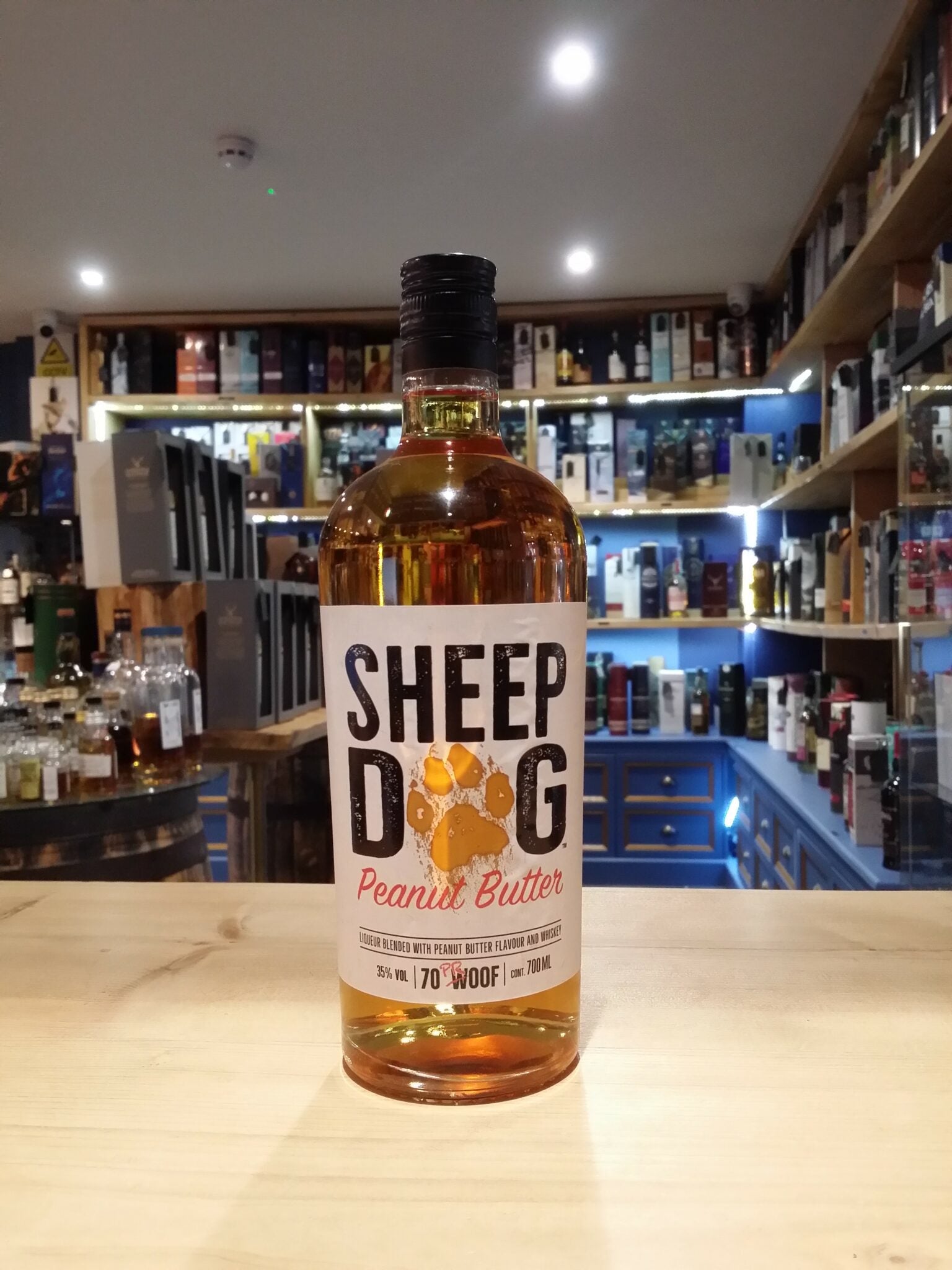 Sheep Dog Peanut Butter 70cl 35% - Just Wines 