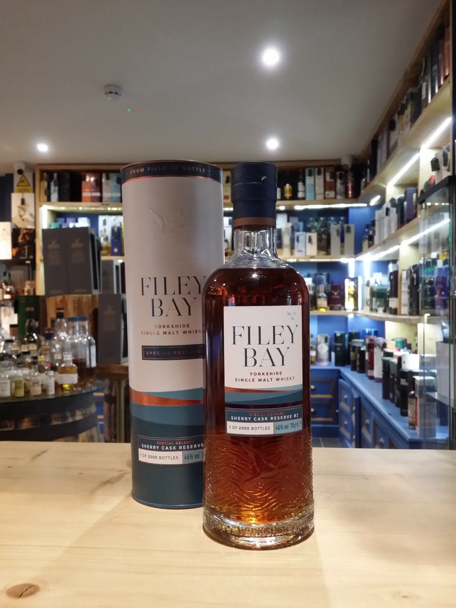 Filey Bay Sherry Cask Reserve #2 46% 70cl - Just Wines 