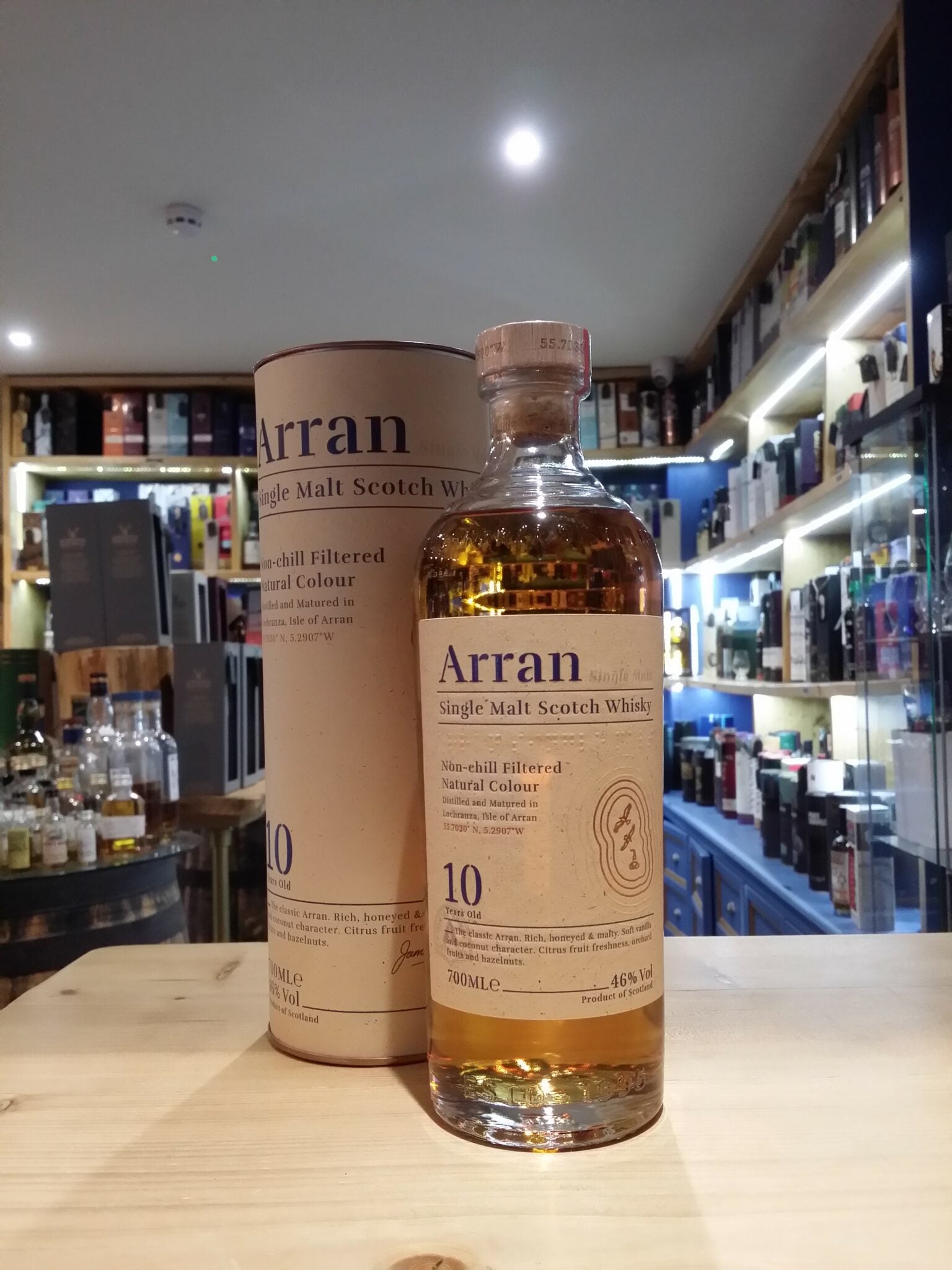 Arran 10 year old 70cl 46% - Just Wines 