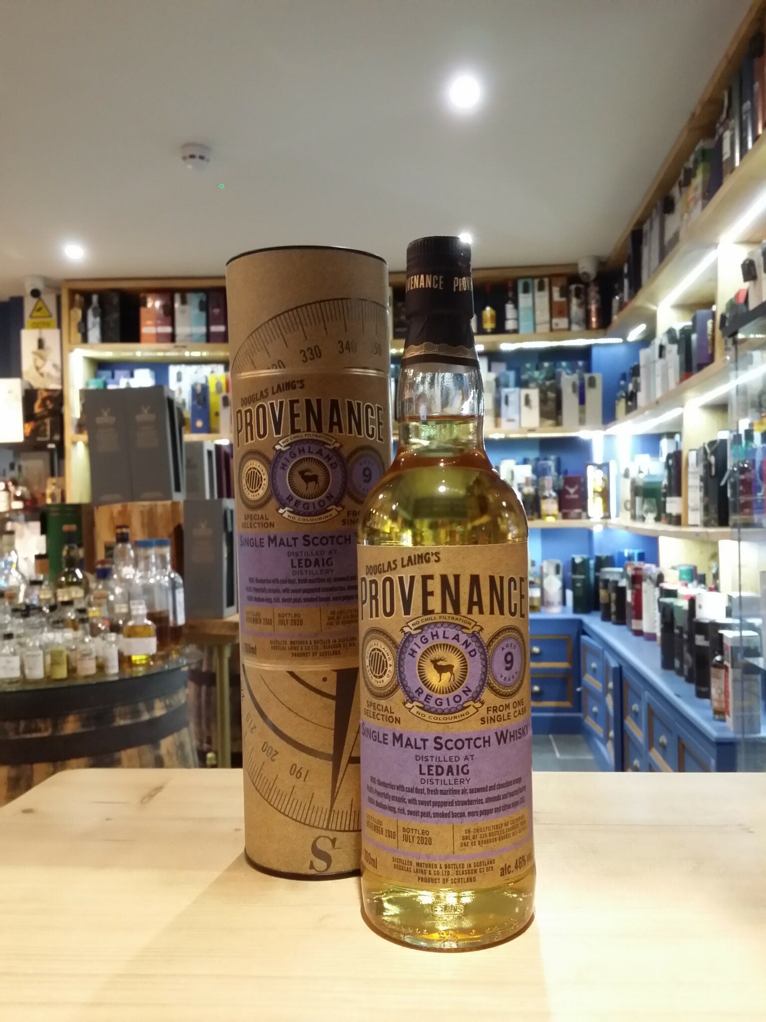 Douglas Laings Provenance Ledaig 2010 9 Year old 70cl 46% - Just Wines 