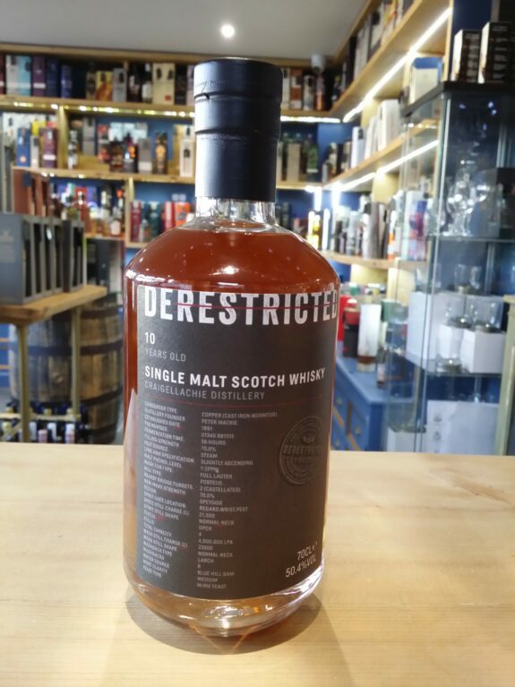 Derestricted 10 year old Craigellachie 70cl 50.4% - Just Wines