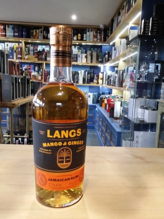 Langs Mango and Ginger Jamaican Rum 70cl 37.5% - Just Wines 