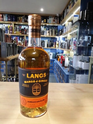 Langs Mango and Ginger Jamaican Rum 37.5% 6x70cl - Just Wines 