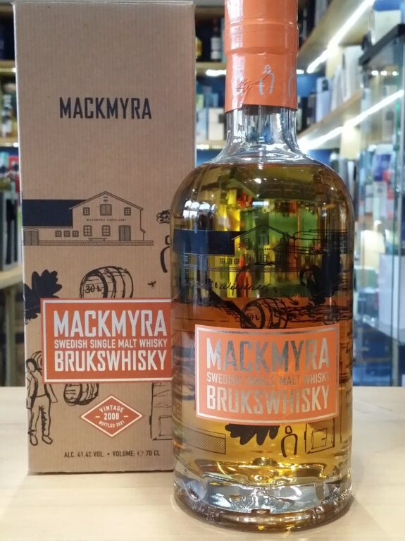 Mackmyra Brukswhisky Vintage 2008 70cl 41.4% - Just Wines 