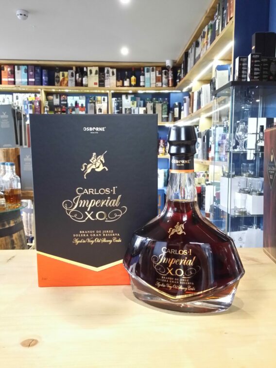 Carlos I Imperial X.O. Brandy De Jerez Solera Gran Reserva 70cl 40% - Just Wines 