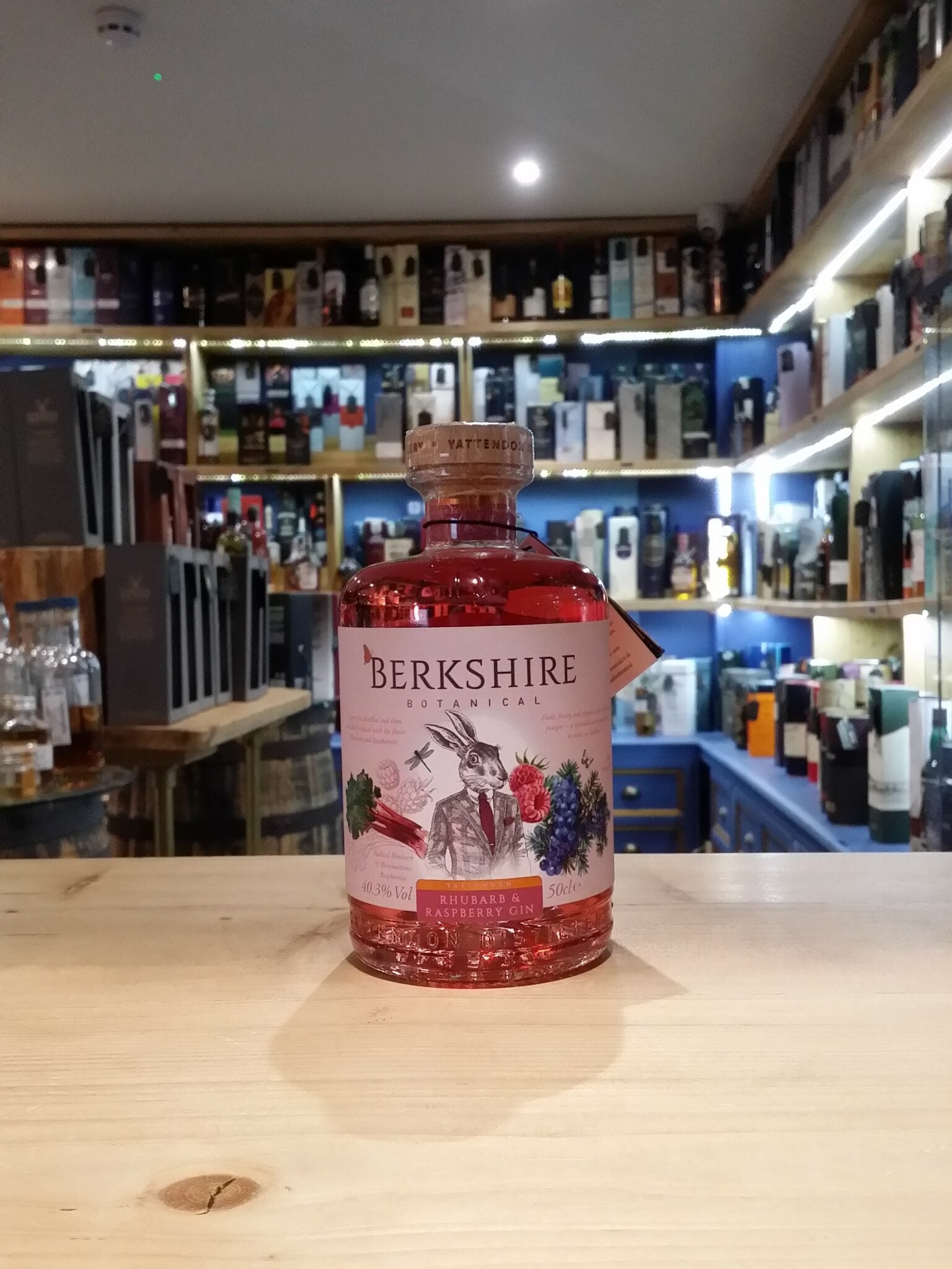 Berkshire Rhubarb & Raspberry Gin 50cl 40.3% - Just Wines