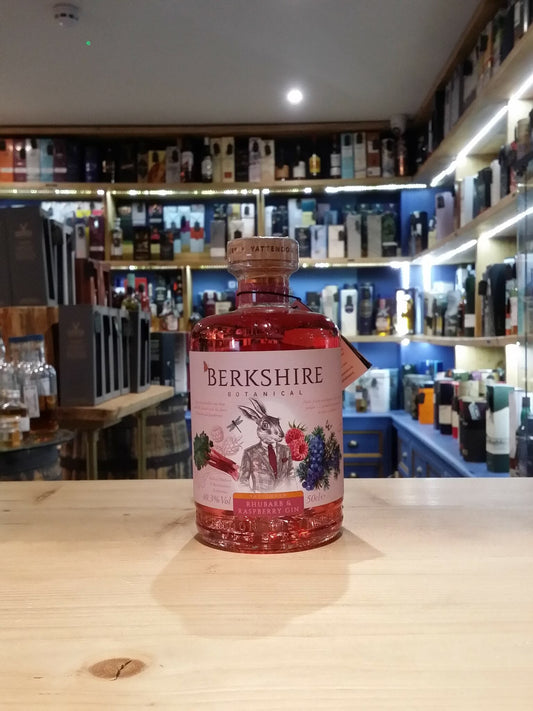 Berkshire Rhubarb & Raspberry Gin 50cl 40.3% - Just Wines 