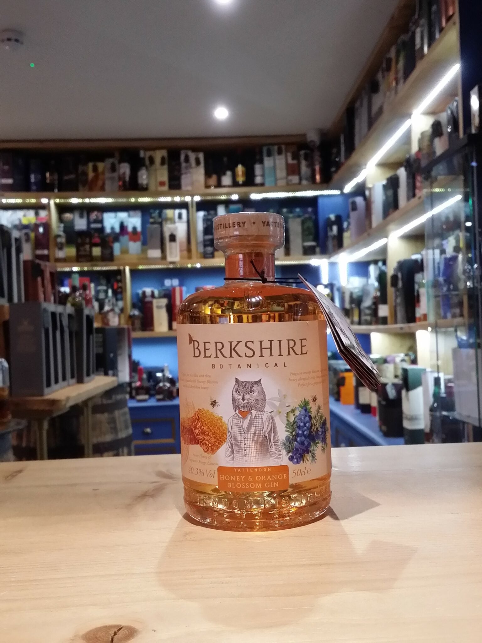 Berkshire Honey & Orange Blossom Gin 50cl 40.3% - Just Wines 