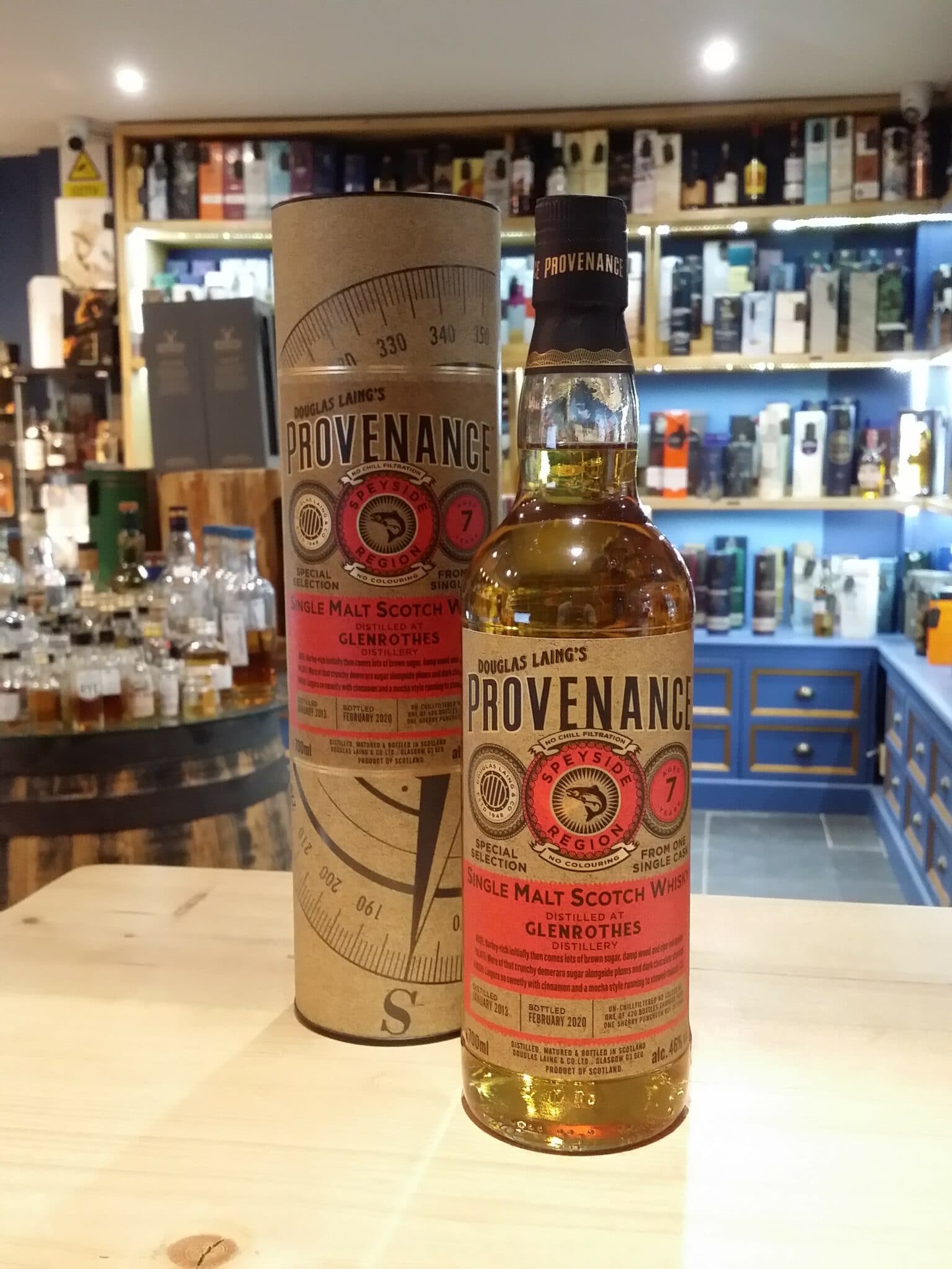 Douglas Laings Provenance Glenrothes 7 Year Old Sherry Matured 70cl 46% - Just Wines 