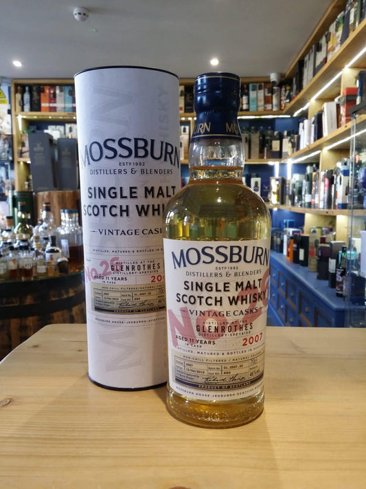 Mossburn Vintage Casks No.26 Glenrothes 11 Year Old 70cl 46% - Just Wines