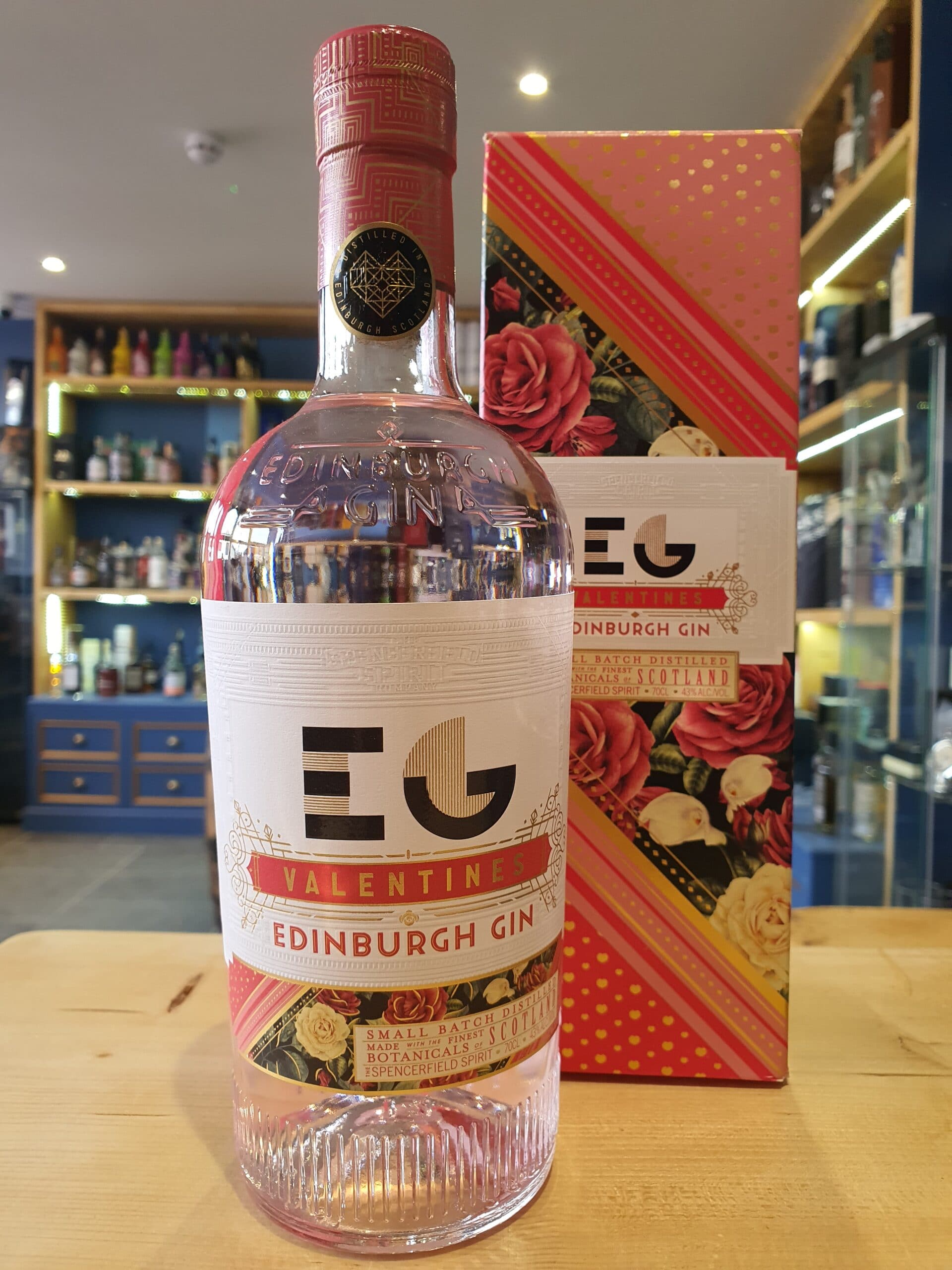 Edinburgh Gin Valentines 43% 70cl - Just Wines 