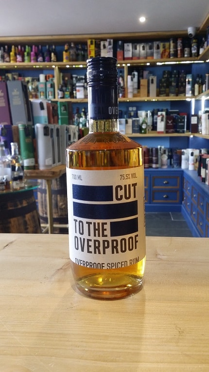 Cut to the Overproof Spiced Rum 75.5% 6x70cl - Just Wines 