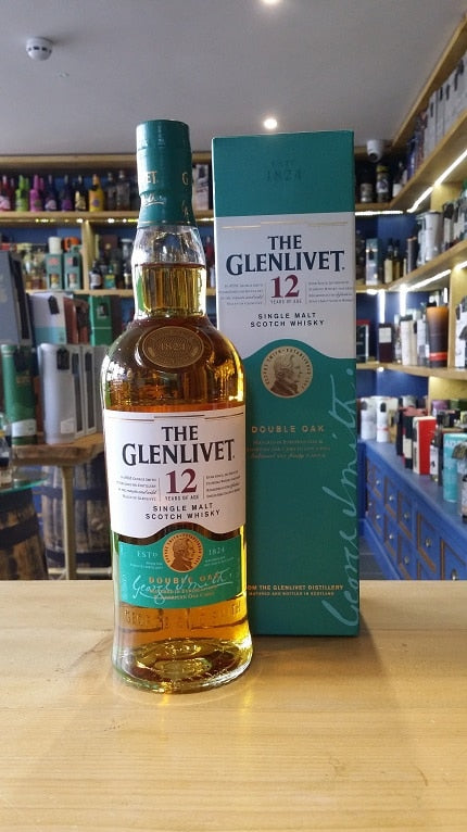 Glenlivet 12 Year Old Double Oak 70cl 40% - Just Wines 