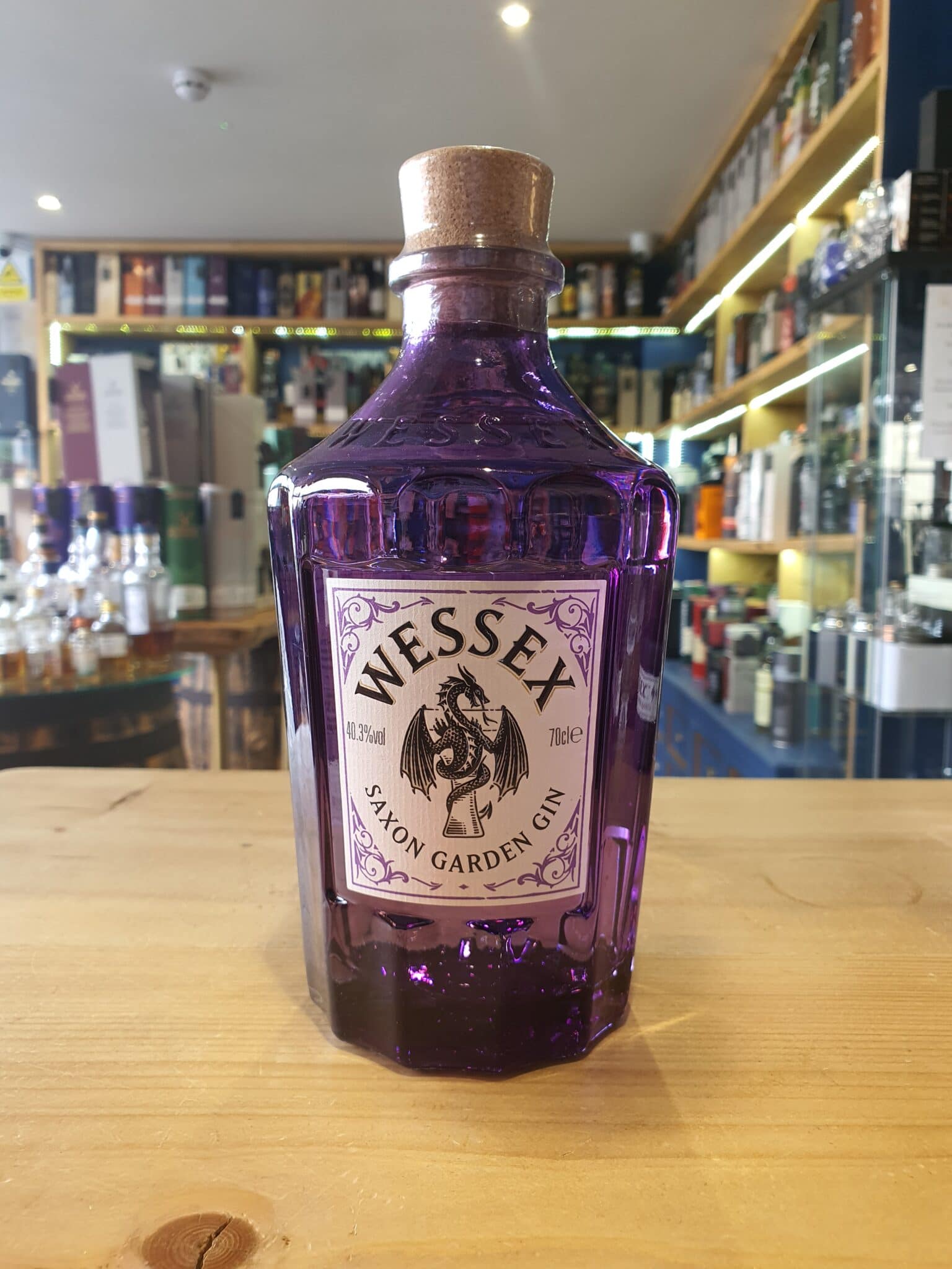 Wessex Distillery Saxon Garden Gin 70cl 40.3% - Just Wines 