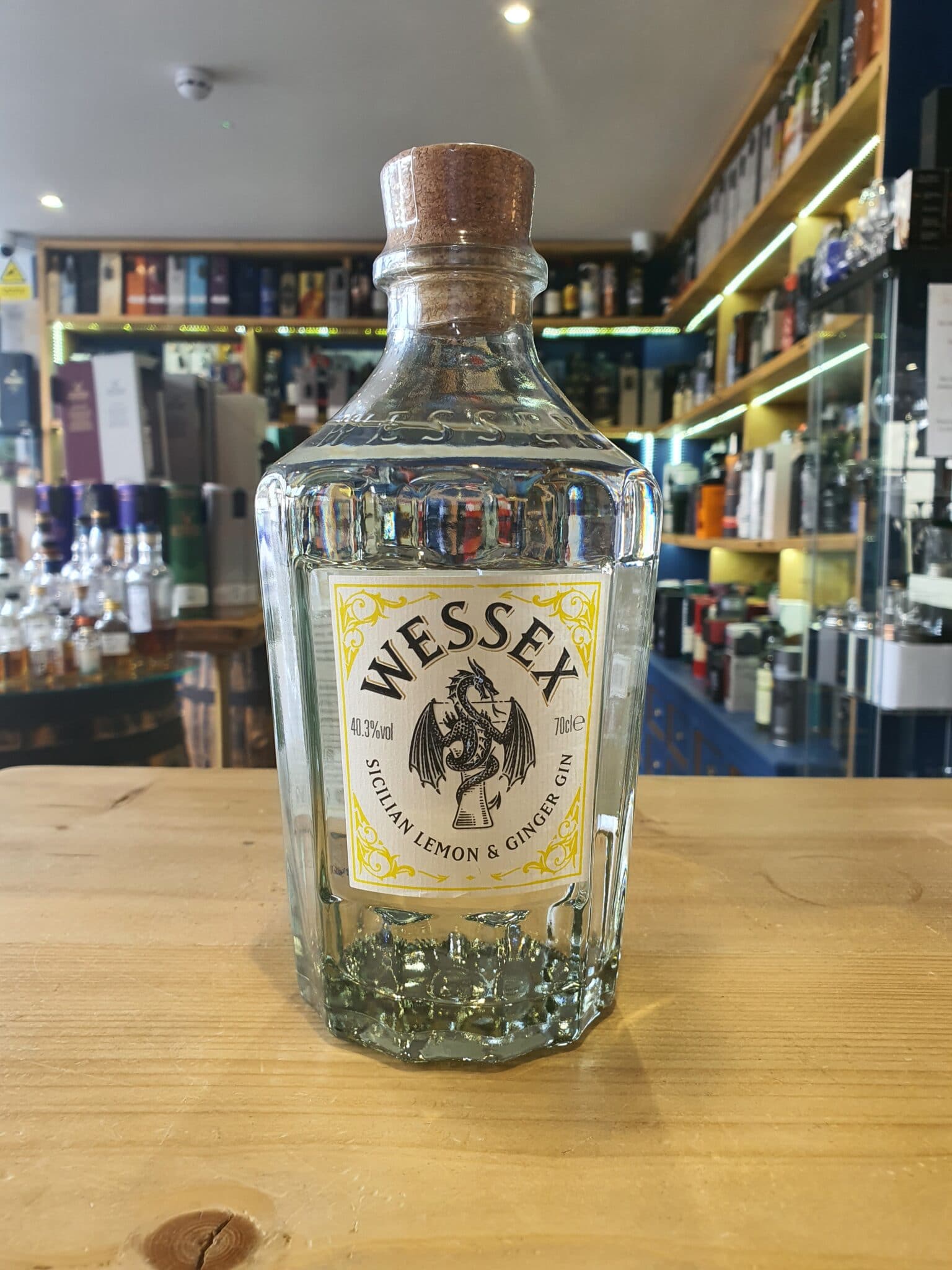 Wessex Distillery Sicilian Lemon & Ginger Gin 70cl 40.3% - Just Wines 